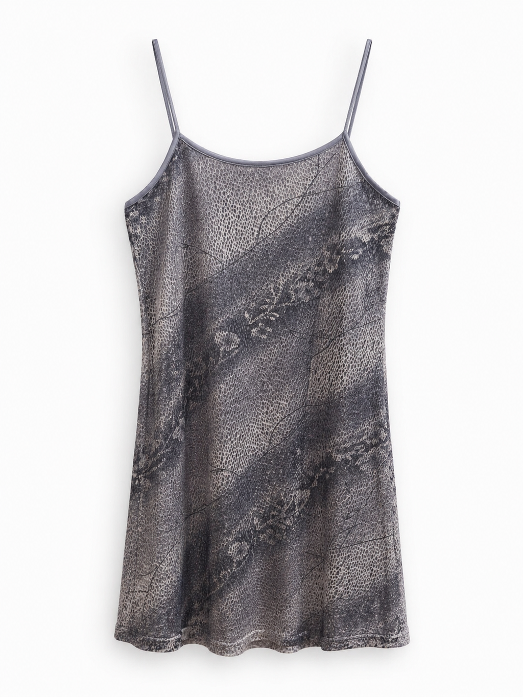90s mini fishnet dress