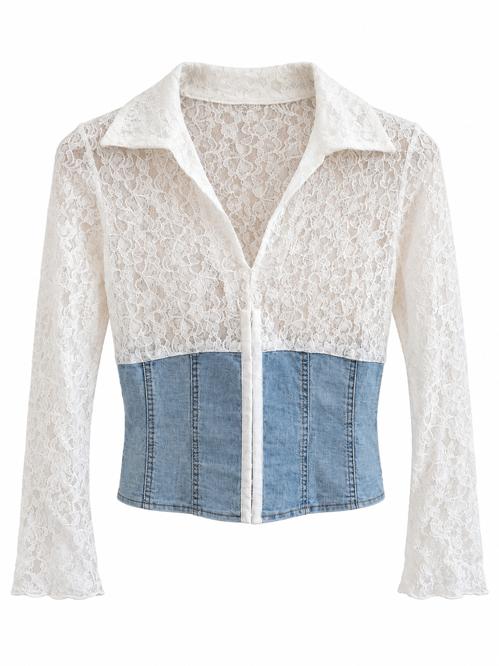 Corset lace top