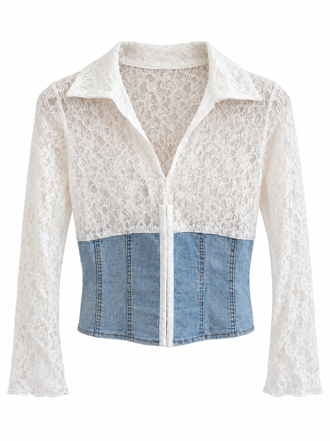 Corset lace top