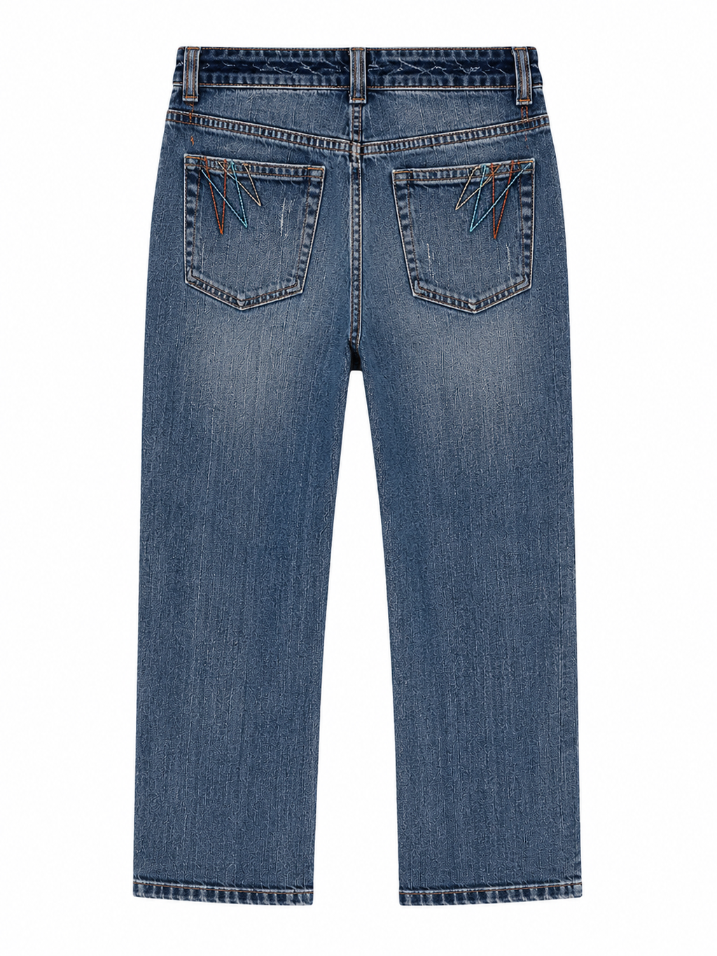 Embellished capri jeans