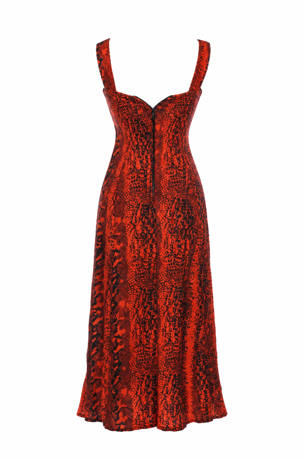 Midi animal printed dress