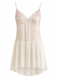 Vintage lace lingerie dress