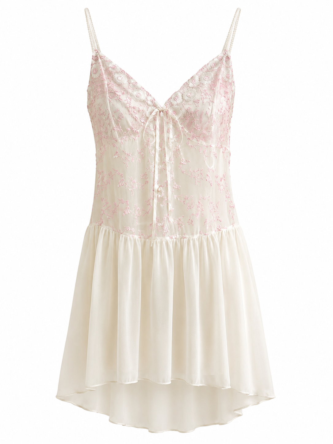 Vintage lace lingerie dress