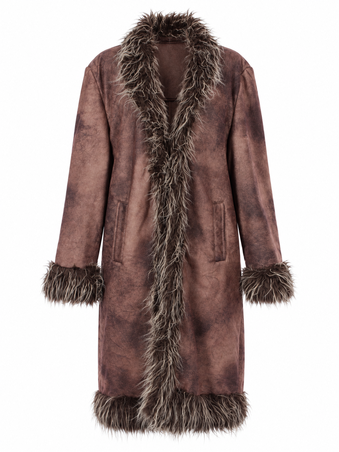 Vintage eco Afghan coat