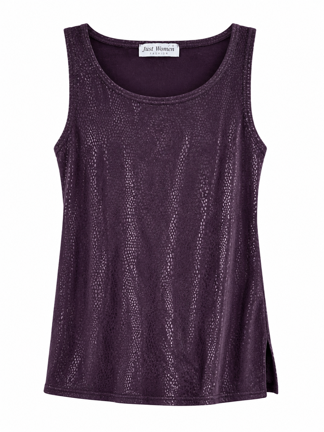 Snake printed elastic top