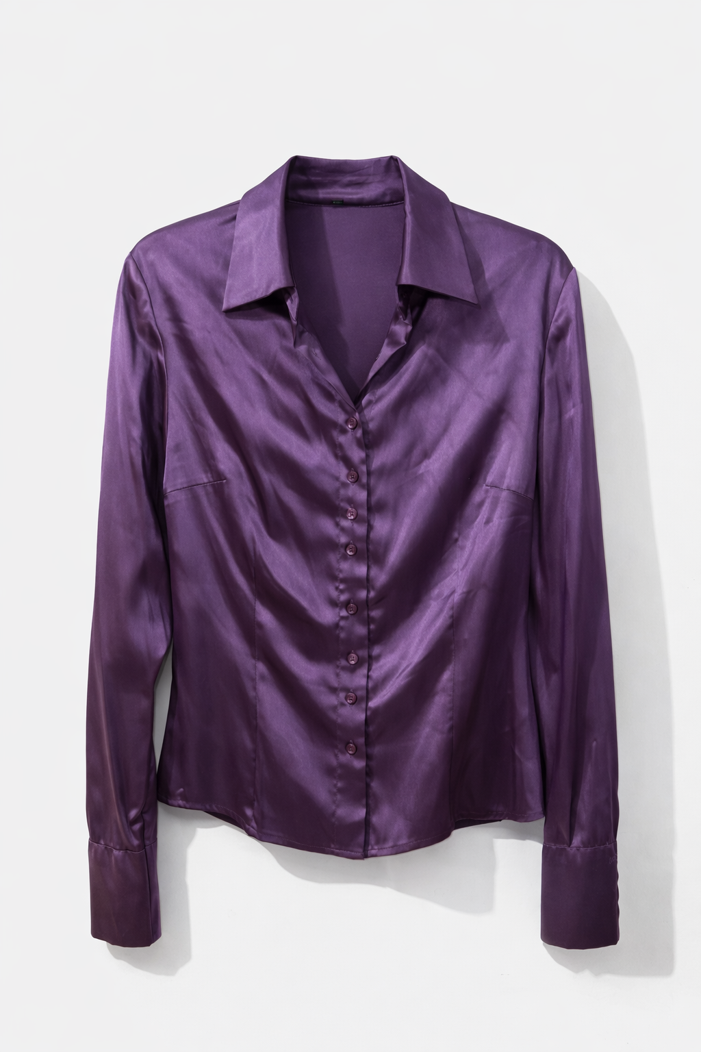 Satin office siren shirt