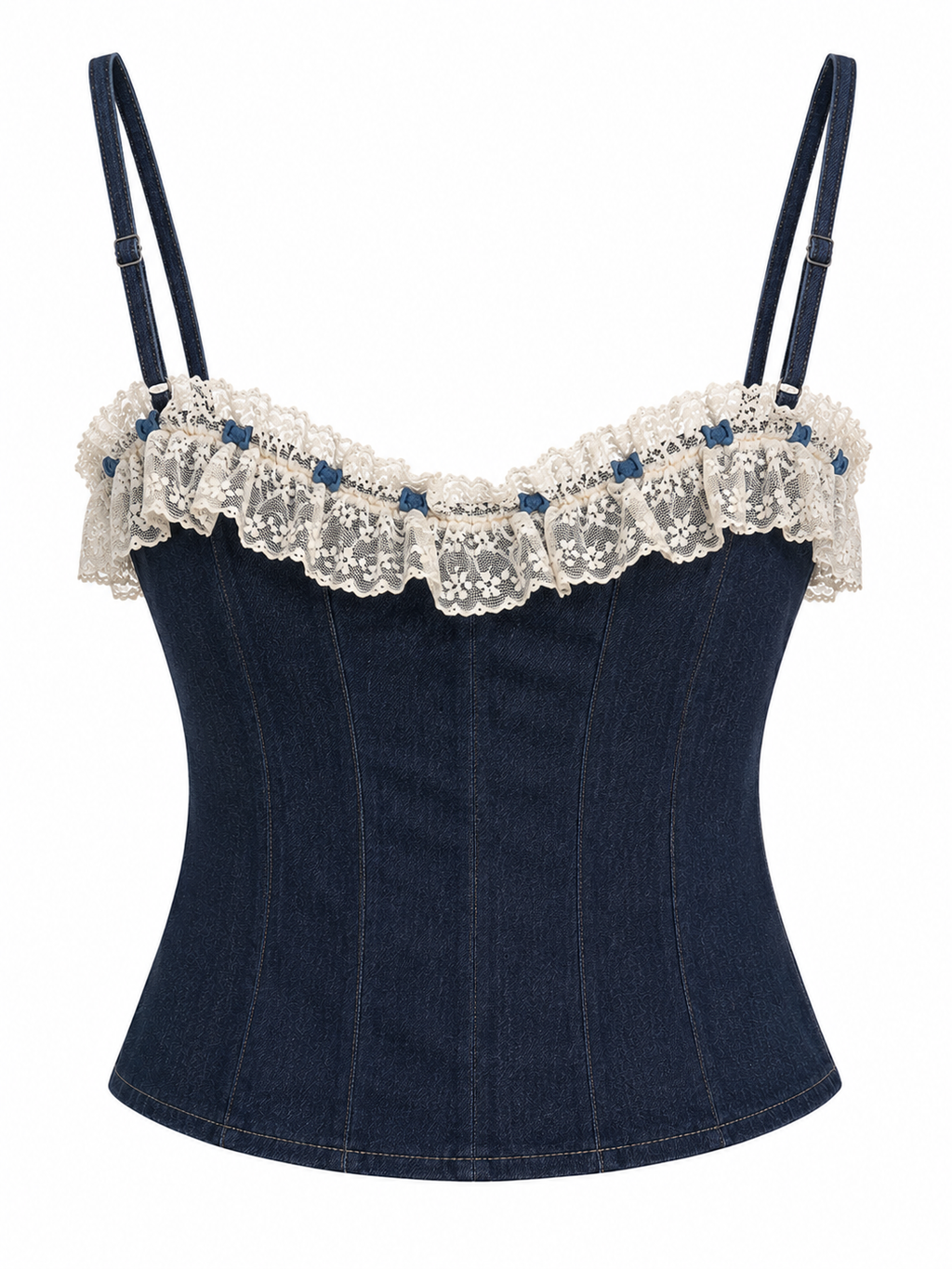 Cinema denim corset