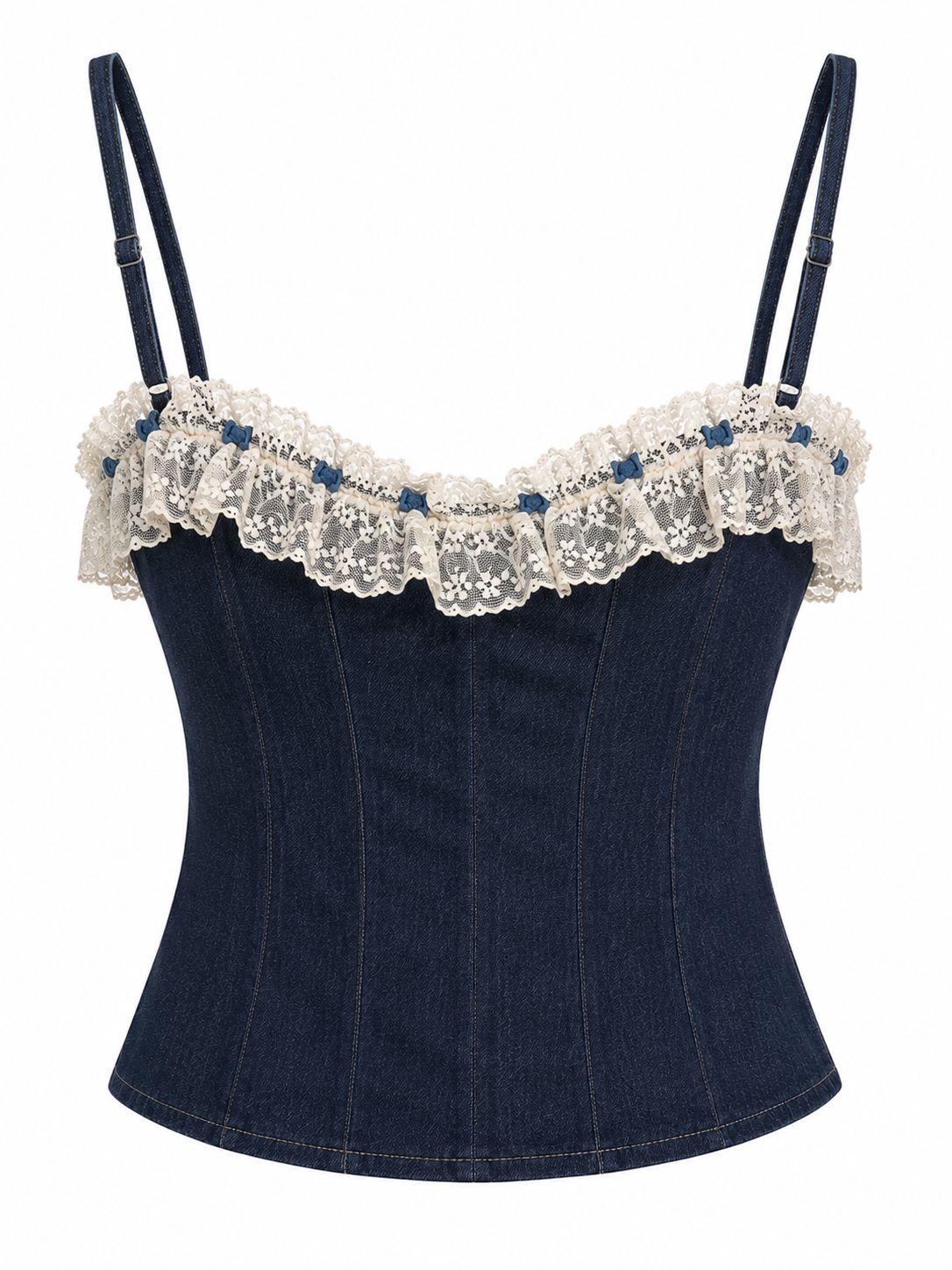 Cinema denim corset
