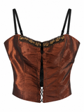 Taffeta corset