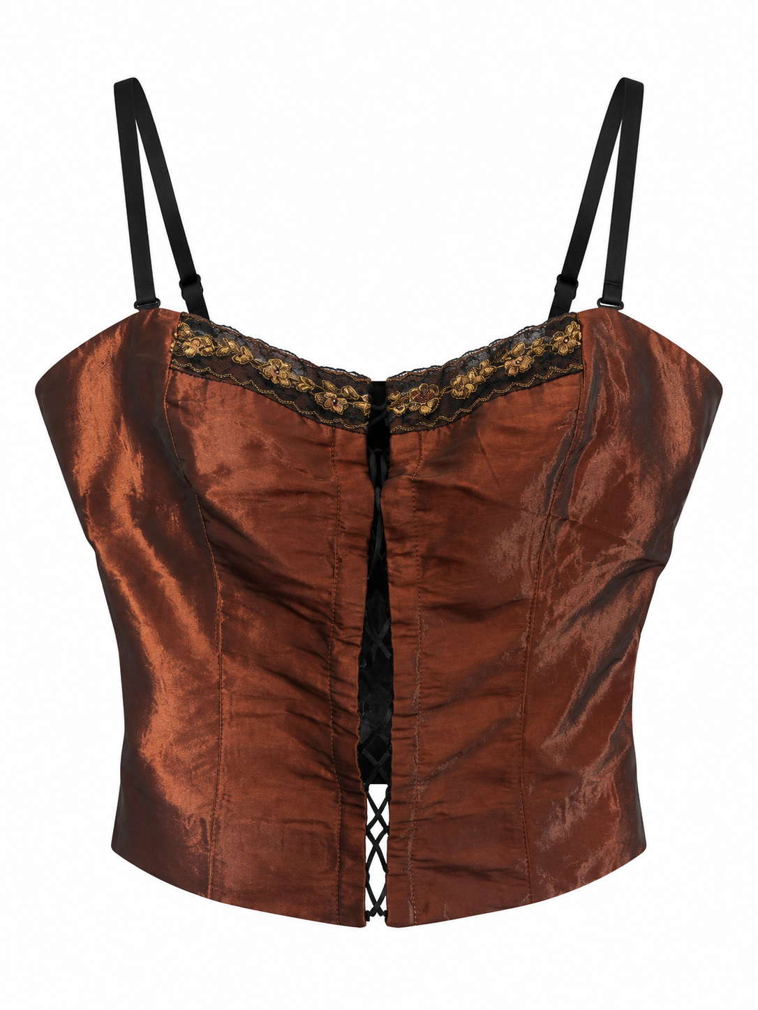 Taffeta corset
