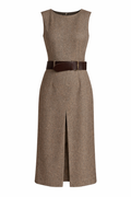 Vintage Woolen belted dress