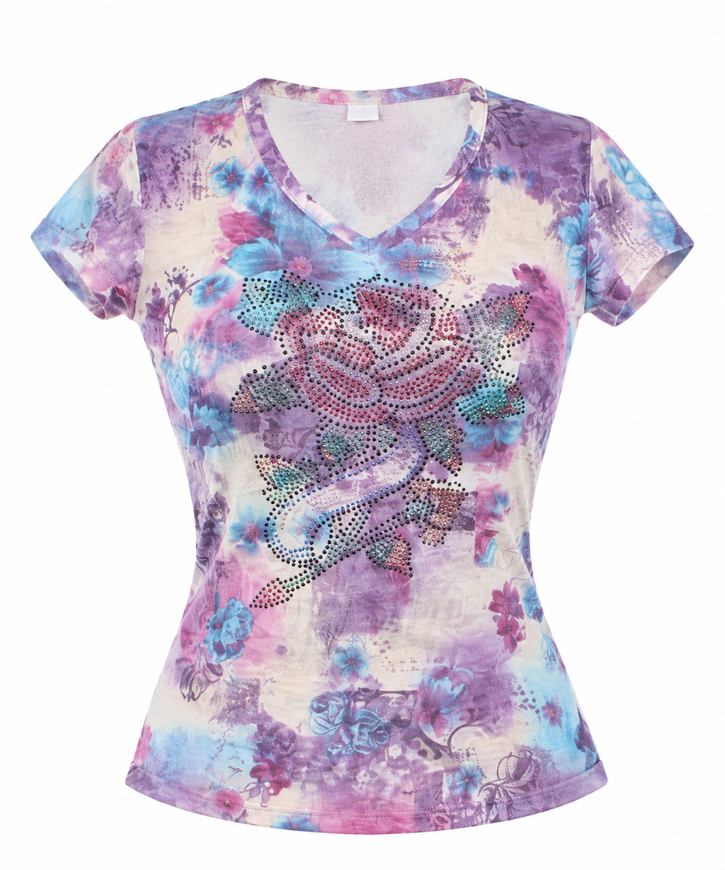 multi patterned top