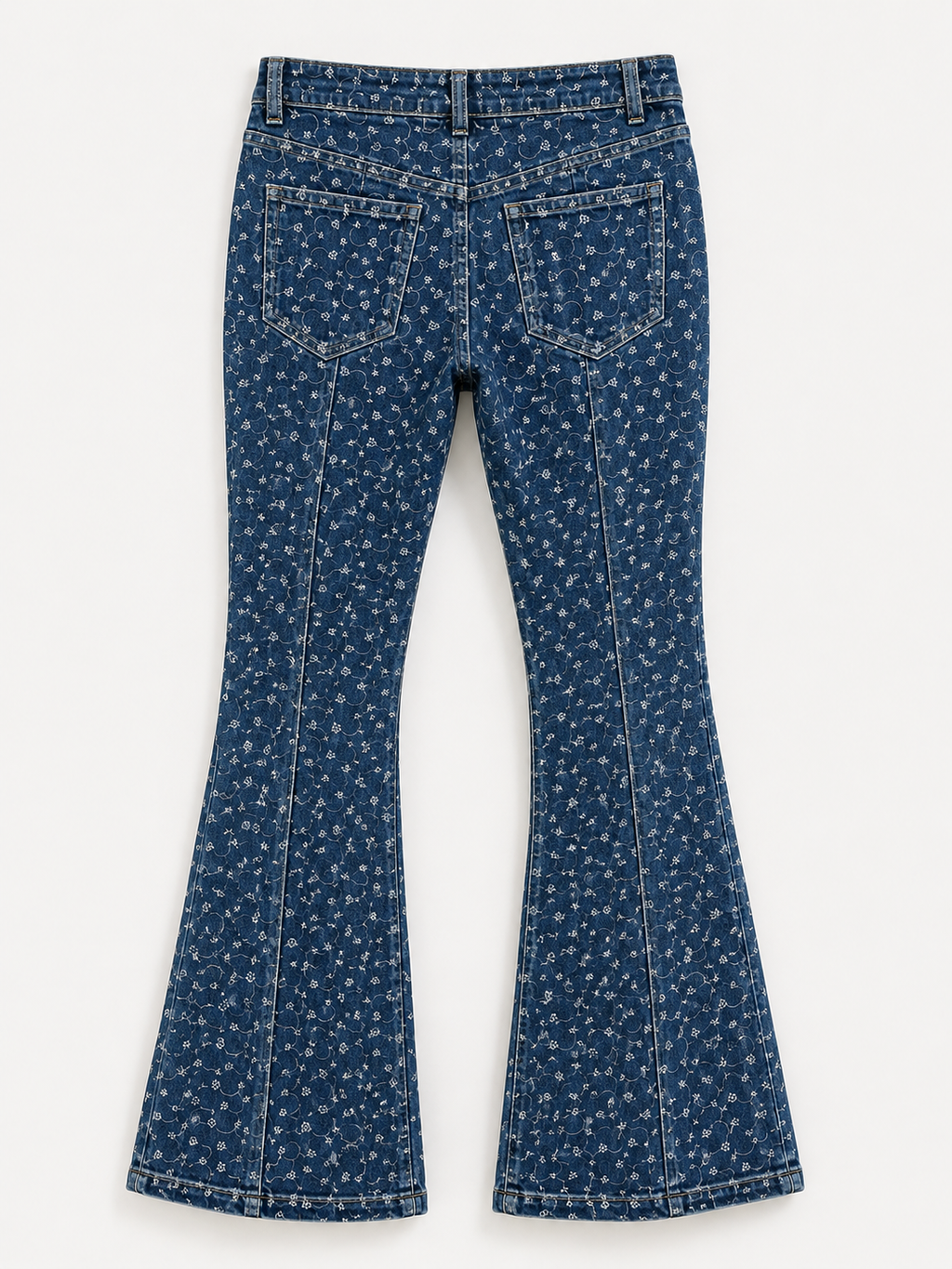 Cinema embroidered jeans