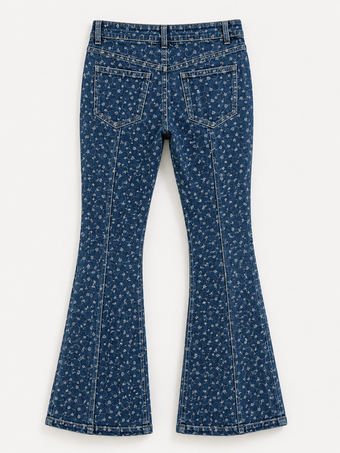 Cinema embroidered jeans