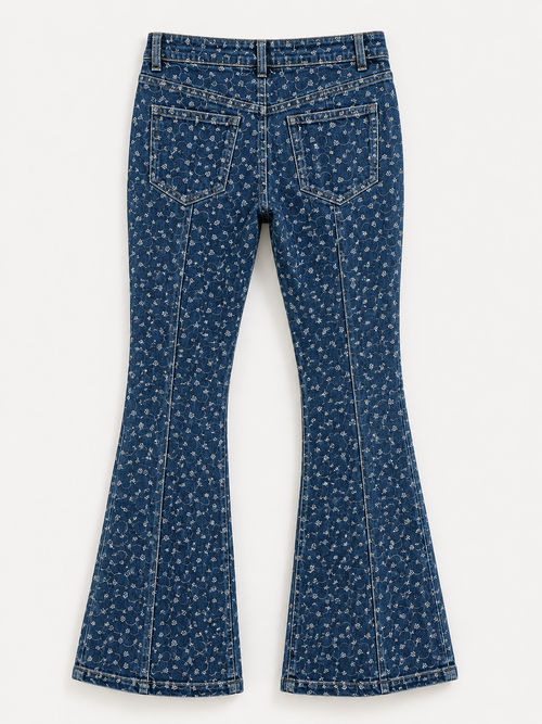Cinema embroidered jeans