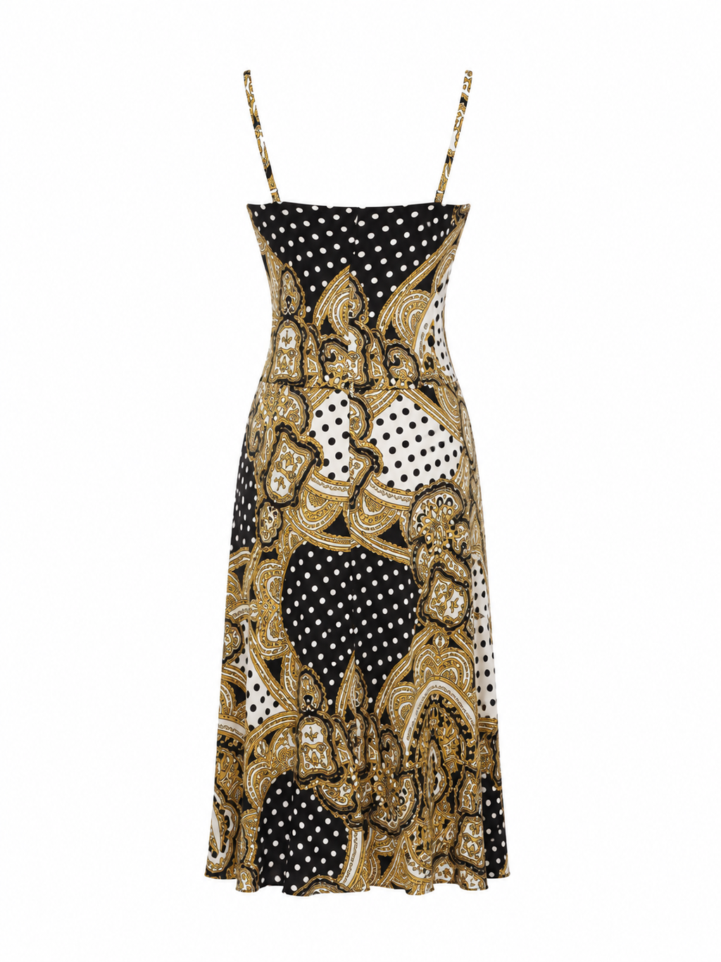 Vintage multi pattern dress