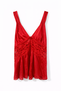 Vintage satin cami top