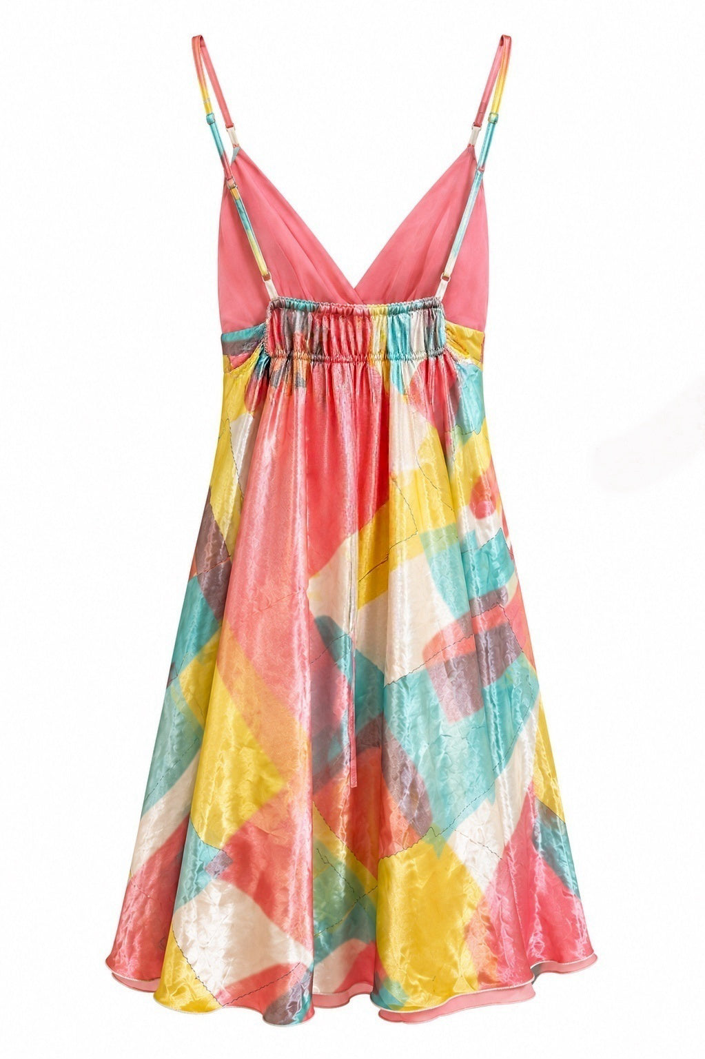 Satin vintage slip dress
