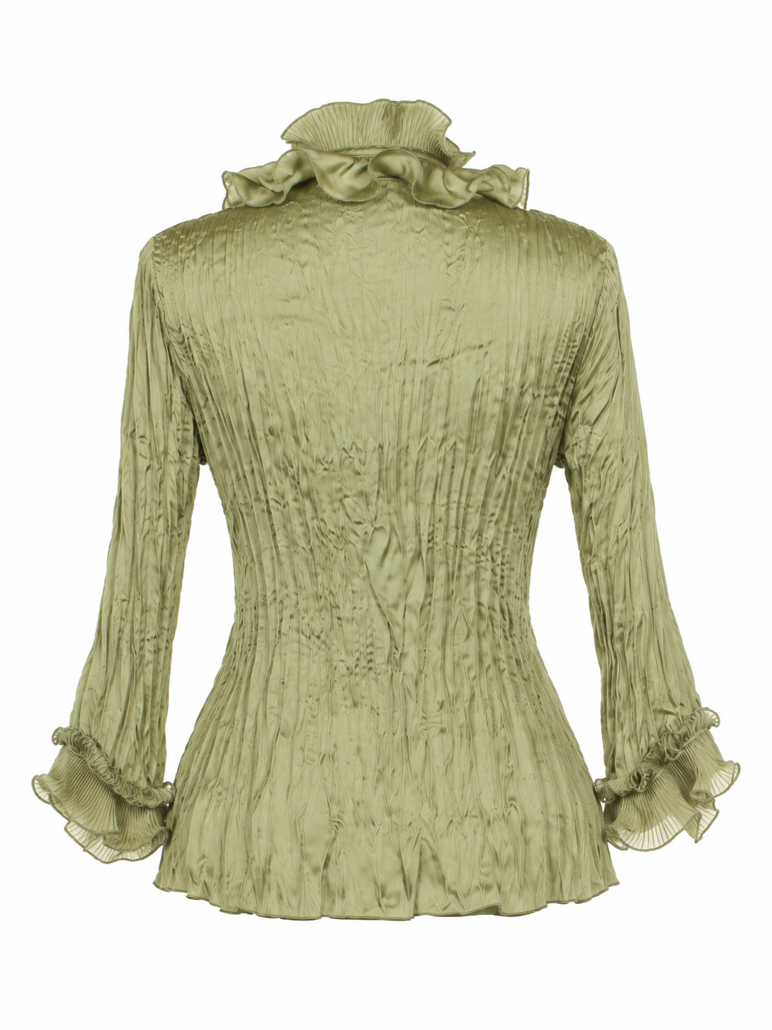 Ruffle pleated shirt / blouse