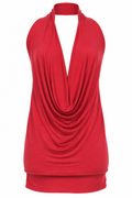 Draped blouse