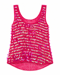 Crochet beaded top