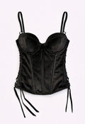 Velvet sparkly corset