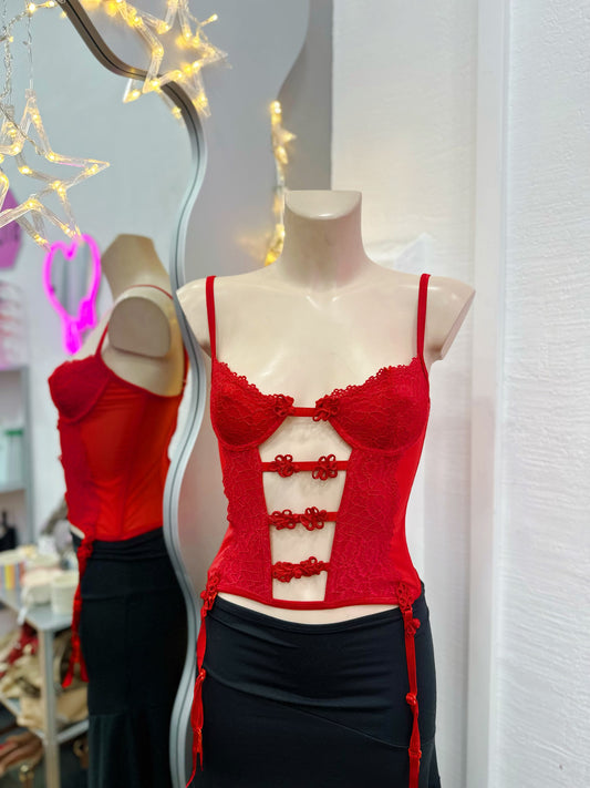 Vintage quipao corset