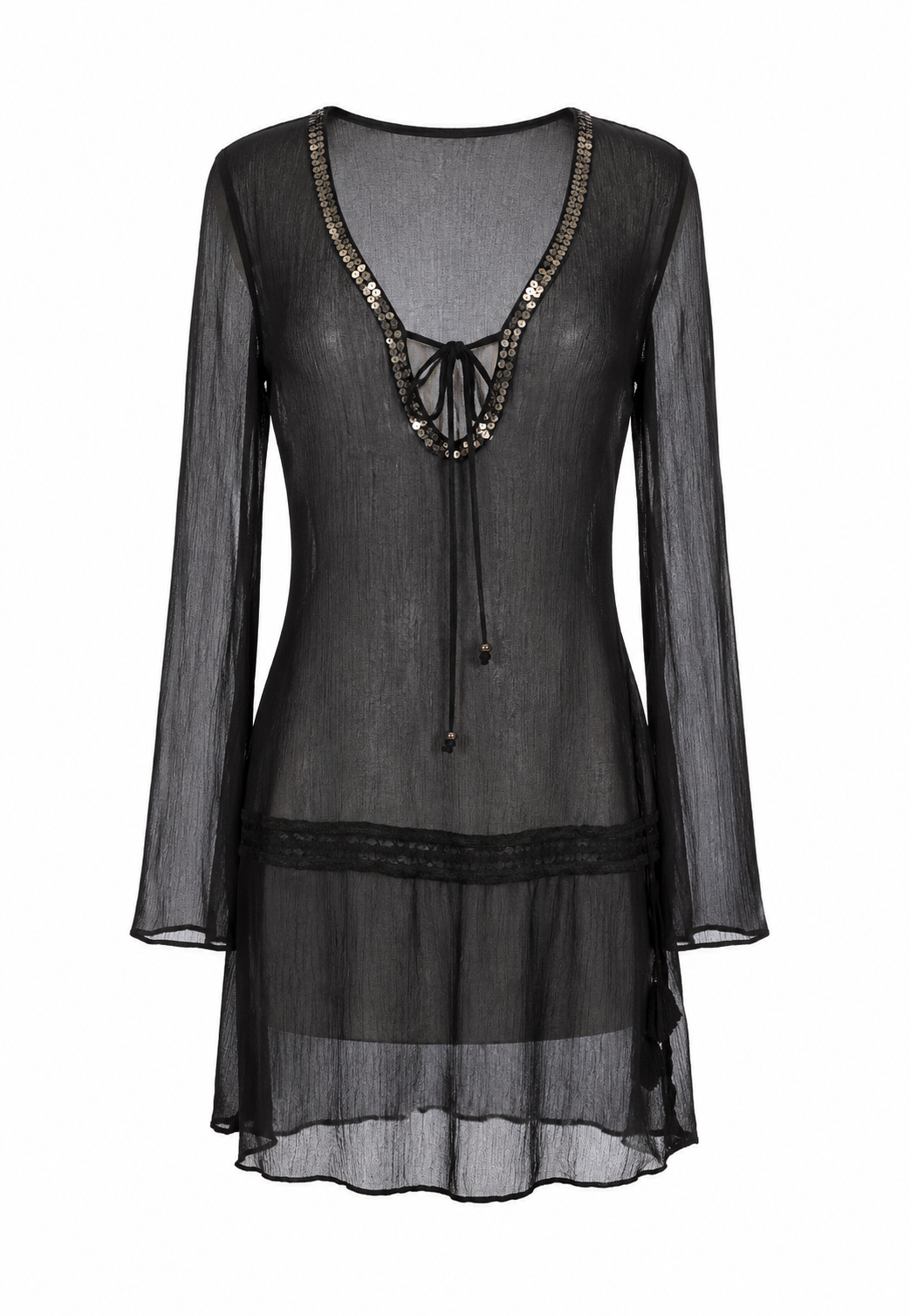 Mesh summer blouse