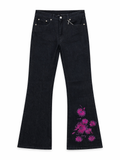 Deadstock embroidery jeans