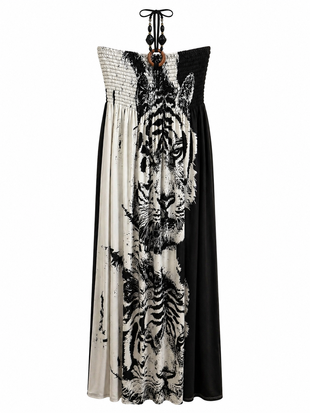Vintage tiger print dress