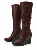 Vintage leather boots