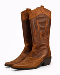 Deadstock leather boots