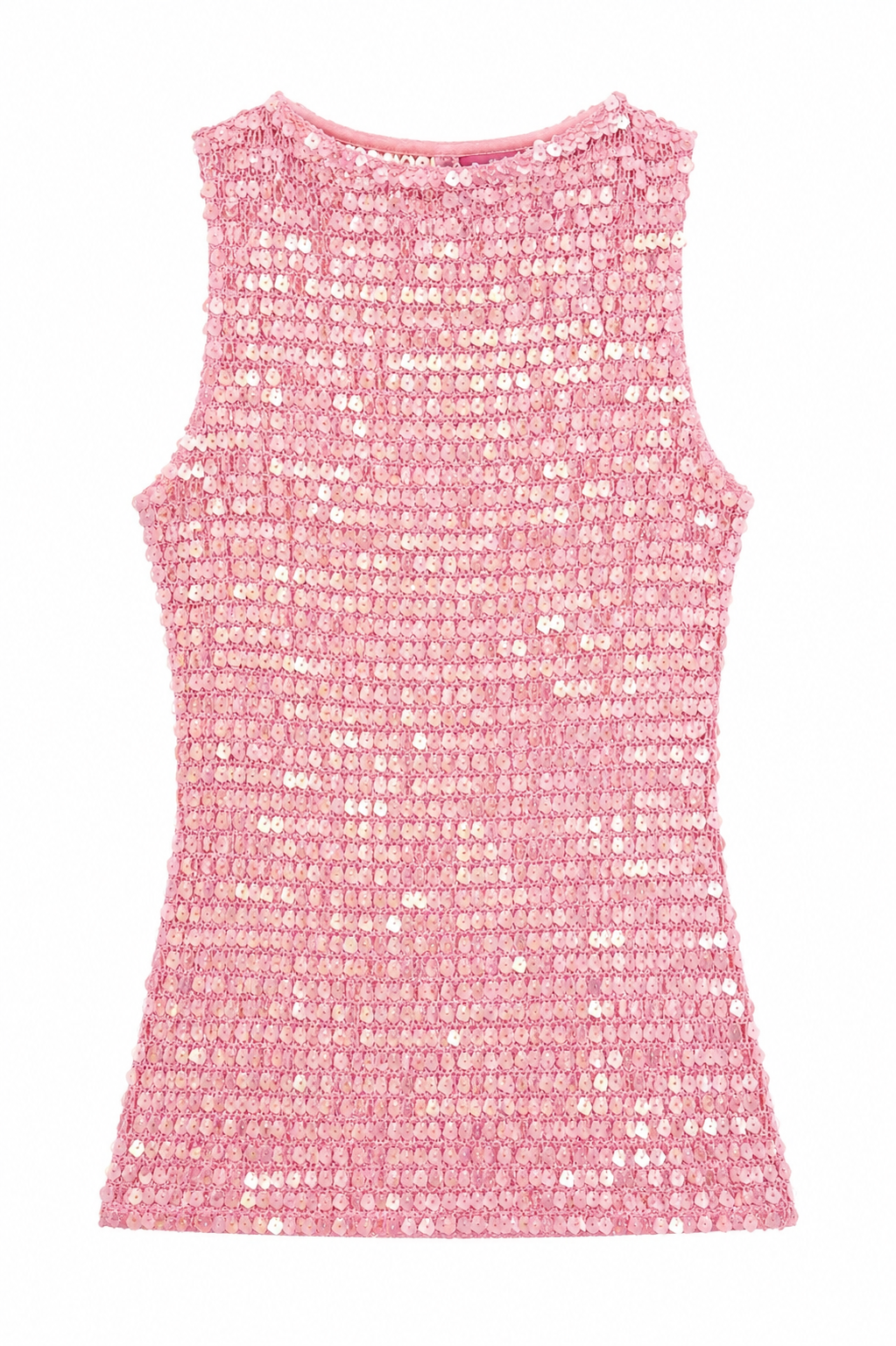 Beaded knitted blouse