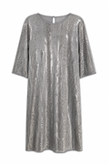 Sequin Tshirt Dress