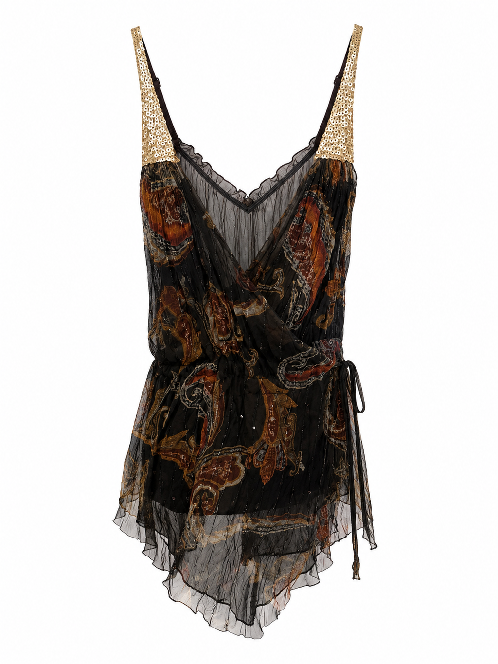 Deadstock summer blouse / mini dress