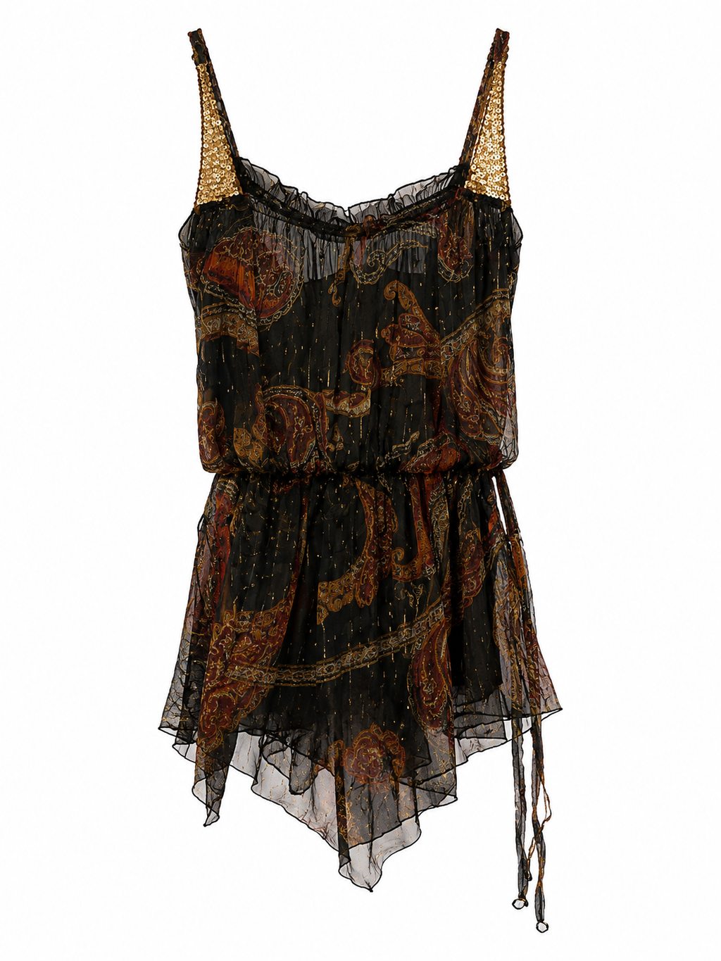 Deadstock summer blouse / mini dress