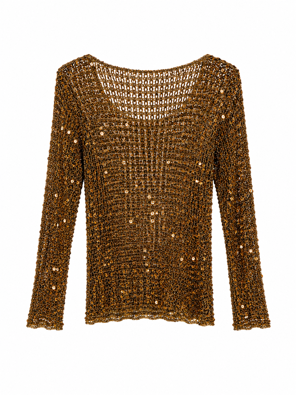 Crochet beaded blouse