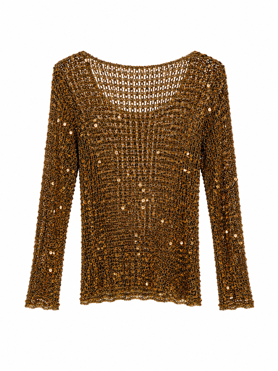 Crochet beaded blouse