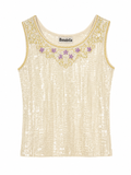 Vintage sequin blouse