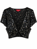 Vintage sequin bolero