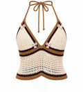 Crochet butterfly top with sea shells