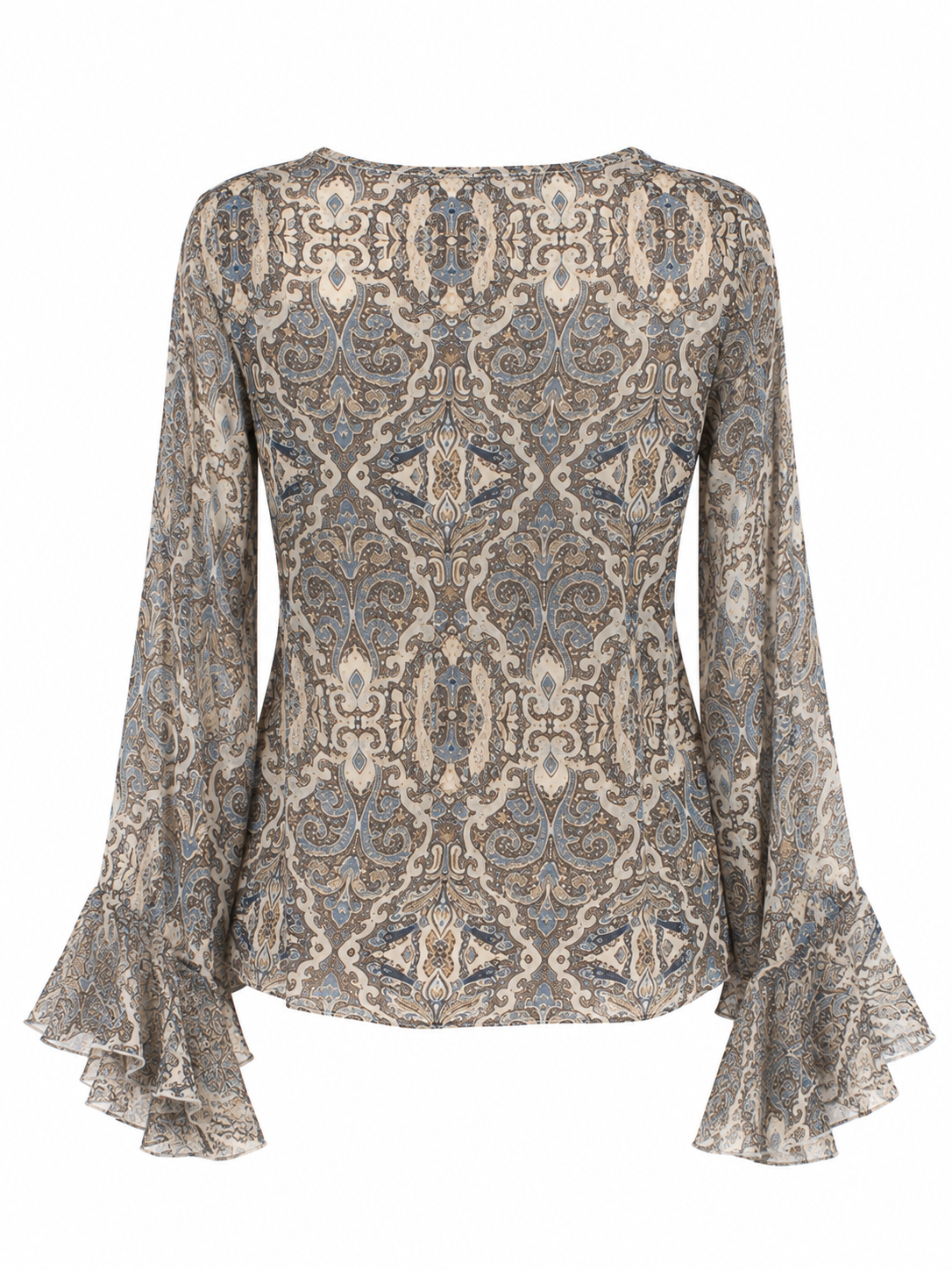 Boho front tied tunic