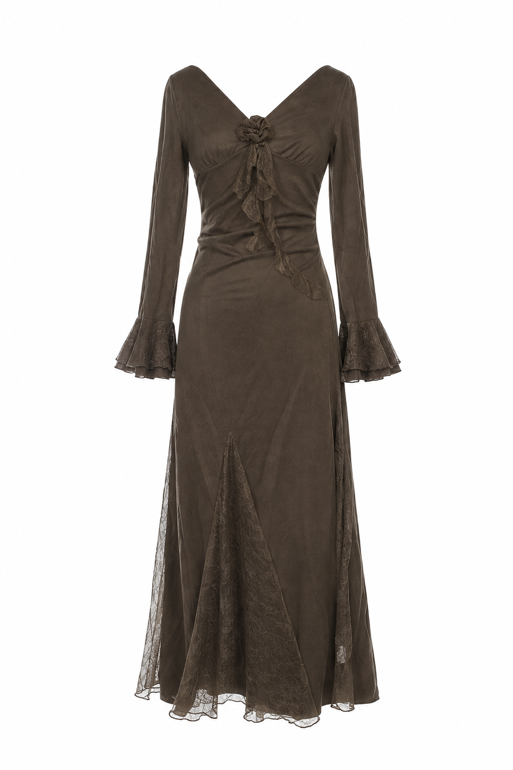 Vintage dress with lace details