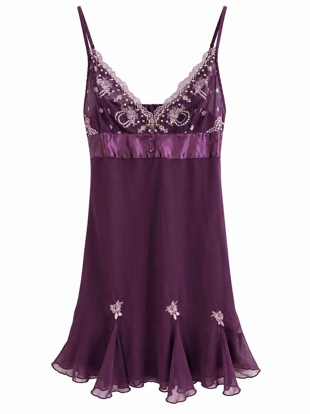 Vintage mini see through dress