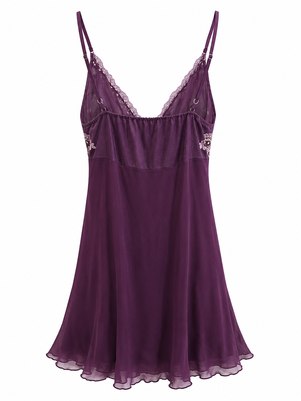 Vintage mini see through dress