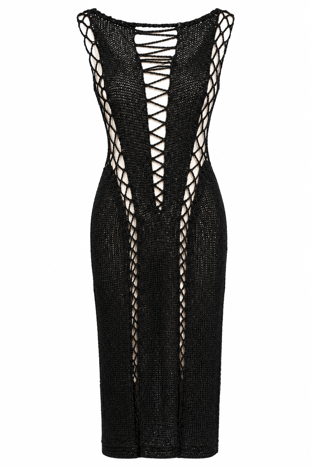 Tassos Mitropoulos corset knitted dress