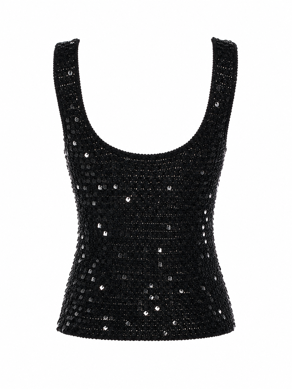 Crochet beaded top