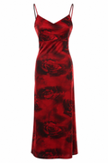 90s maxi floral dress
