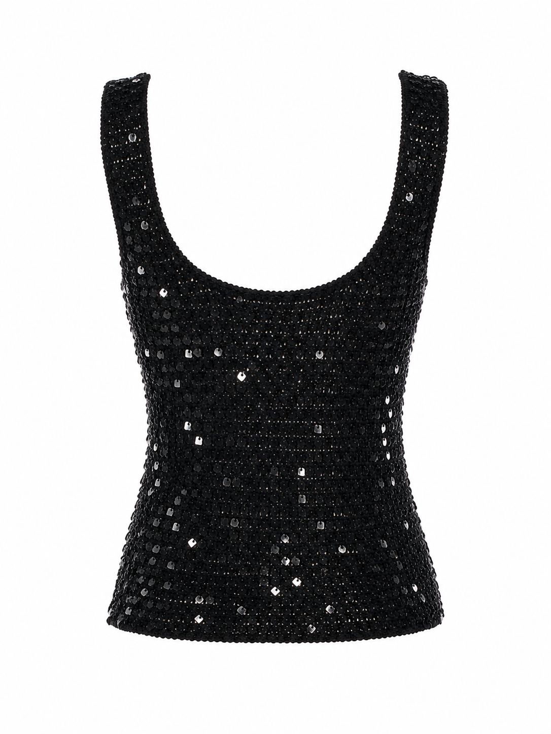 Crochet beaded top