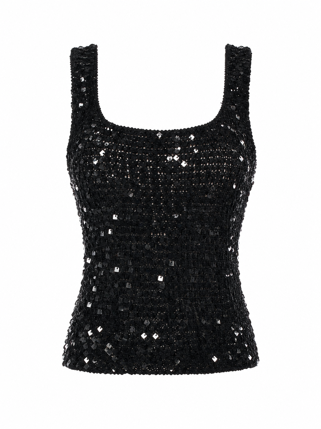 Crochet beaded top